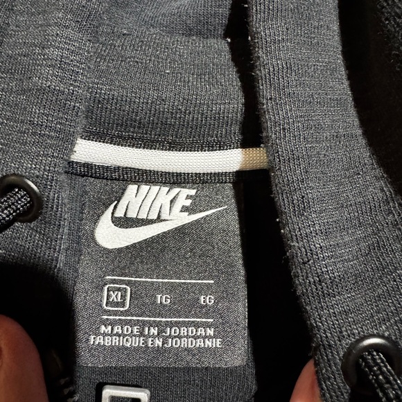 Nike Sportswear Full Zip Hoodie Jacket 'Dark Grey XL - Picture 5 of 8